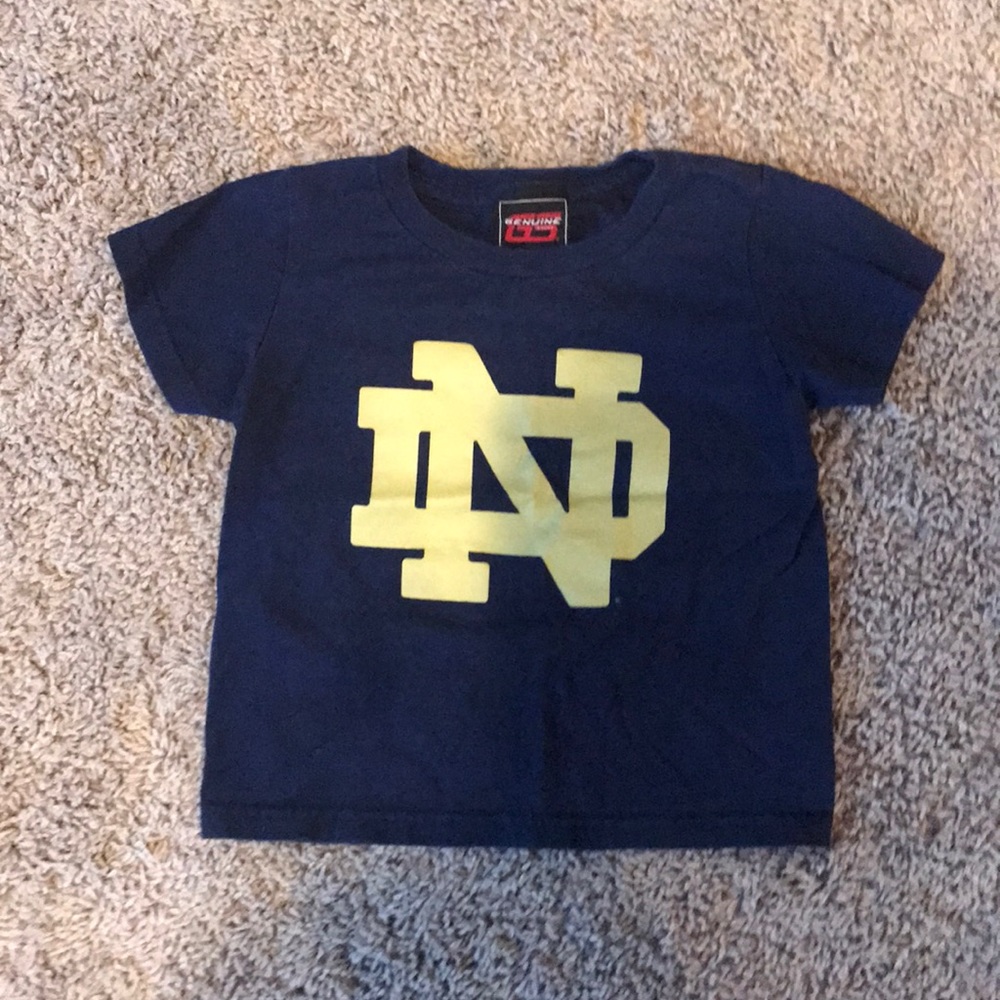 ☘️ Notre Dame Logo T-shirt ☘️